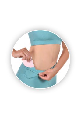 Active Fitted Ankle Legging With Pocket In Waistband