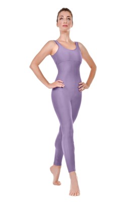 Ladies Tank Unitard Criss Cross Back Straps