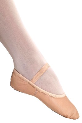 Leather Ballet Full Sole without Drawstring (Cowhide)