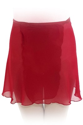 Go Dance Women’s Wrap Around Chiffon Skirt