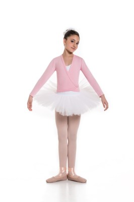 Adult's wrap-over long sleeved cardigan